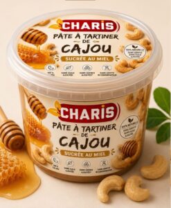 Pâte de Cajou Sucrée au miel (400g)